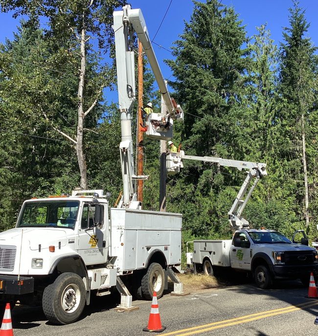 olympic electric mason county pud #3 dock crew