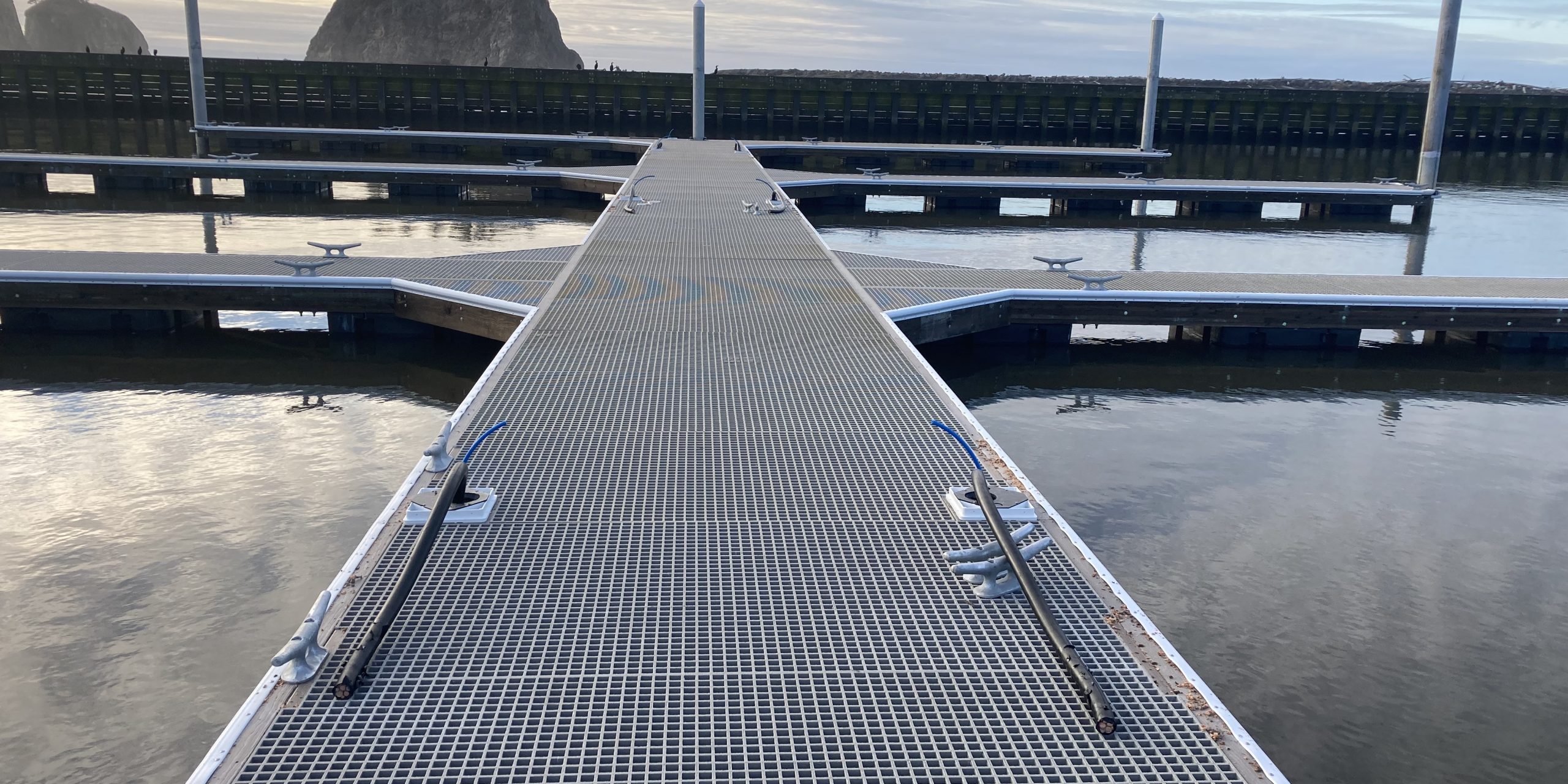 Electrical Upgrades for Quileute Marina in La Push WA by Olympic Electric, an electrical contractor in Port Angeles WA