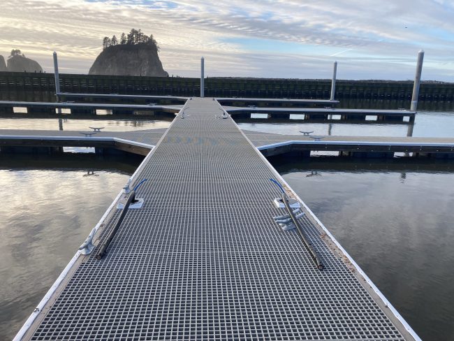 Electrical Upgrades for Quileute Marina in La Push WA by Olympic Electric, an electrical contractor in Port Angeles WA