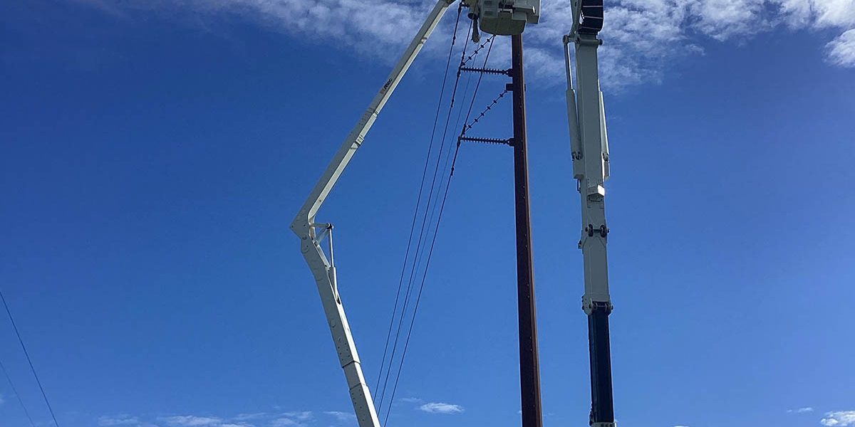 OPGW Replacement for Pend Oreille County PUD. Removal and replacement of optical ground wire (OPGW) on the 115k V transmission line
